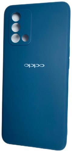 Чехол Для OPPO A74 синий купить,884