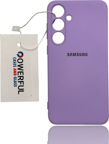 Чехол POWERFUL для Samsung Galaxy S24 сиреневый купить,886