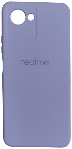 Чехол Для Realme C30, C30s сиреневый купить,839