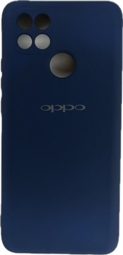 Чехол Для OPPO A15, A15S синий купить,524