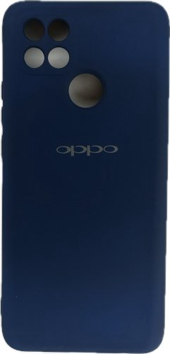 Чехол Для OPPO A15, A15S синий купить,524