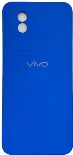 Чехол Для Vivo Y02 синий купить,884