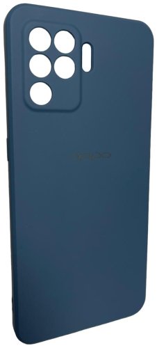 Чехол Для OPPO Reno 5 lite синий купить,792