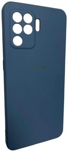 Чехол Для OPPO Reno 5 lite синий купить,792
