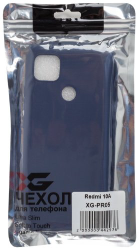 Чехол X-Game для Xiaomi Redmi 10A синий купить,NaN