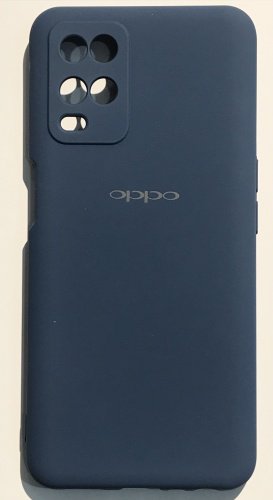 Чехол Для OPPO A54 синий купить,534