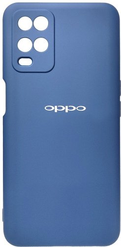 Чехол Для OPPO A54 синий купить,882