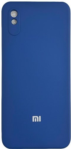 Чехол Для Xiaomi Redmi 9a синий купить,884