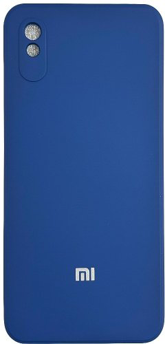 Чехол Для Xiaomi Redmi 9a синий купить,884