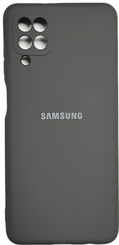 Чехол Для Samsung Galaxy A12 серый купить,596