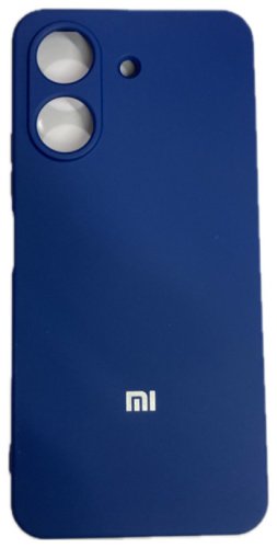 Чехол Для Xiaomi Redmi 13C синий купить,886