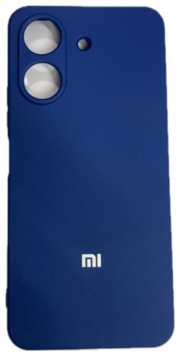 Чехол Для Xiaomi Redmi 13C синий купить,886