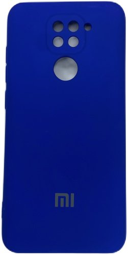 Чехол Для Xiaomi Redmi Note 9 синий купить,882