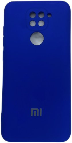 Чехол Для Xiaomi Redmi Note 9 синий купить,882