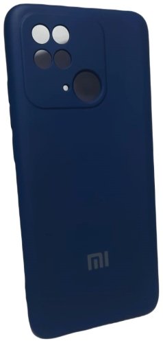 Чехол Для Xiaomi Redmi 10C синий купить,785