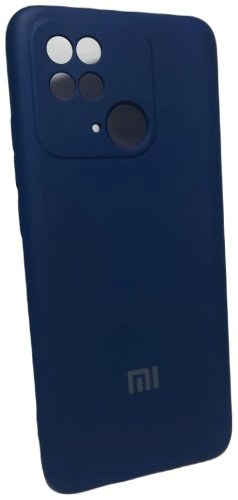 Чехол Для Xiaomi Redmi 10C синий купить,785