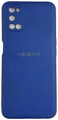 Чехол Для OPPO A52, A72 синий купить,684