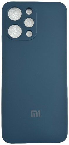 Чехол Для Xiaomi Redmi 12 синий купить,886