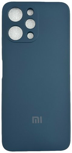 Чехол Для Xiaomi Redmi 12 синий купить,886