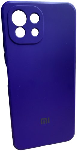 Чехол Для Xiaomi Mi 11 Lite темно-синий купить,1270