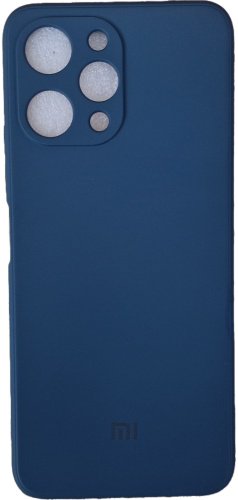 Чехол Для Xiaomi Redmi 12 синий купить,954