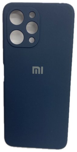 Чехол Для Xiaomi Redmi 12 синий купить,954