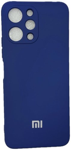 Чехол Для Xiaomi Redmi 12 синий купить,954