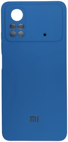 Чехол OEM для POCO X4 Pro синий купить,837