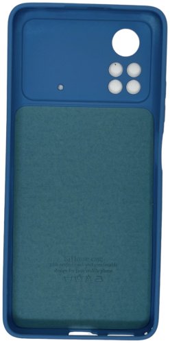 Чехол OEM для POCO X4 Pro синий купить,837