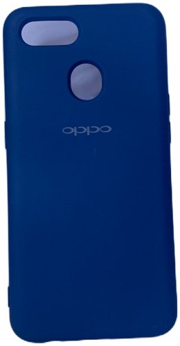 Чехол OEM для OPPO A7, A5s, Galaxy A12 синий купить,894