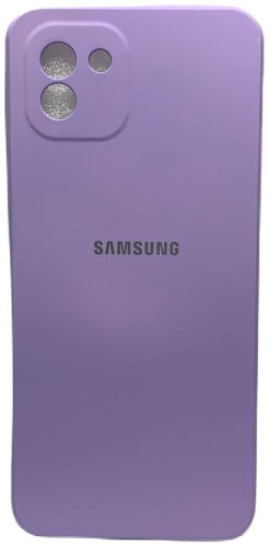 Чехол OEM для Samsung Galaxy A03 сиреневый купить,541