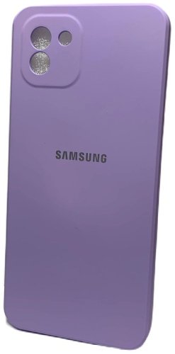 Чехол OEM для Samsung Galaxy A03 сиреневый купить,541