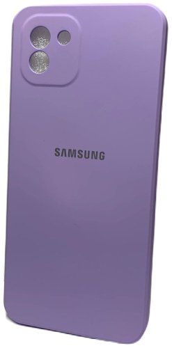 Чехол OEM для Samsung Galaxy A03 сиреневый купить,541