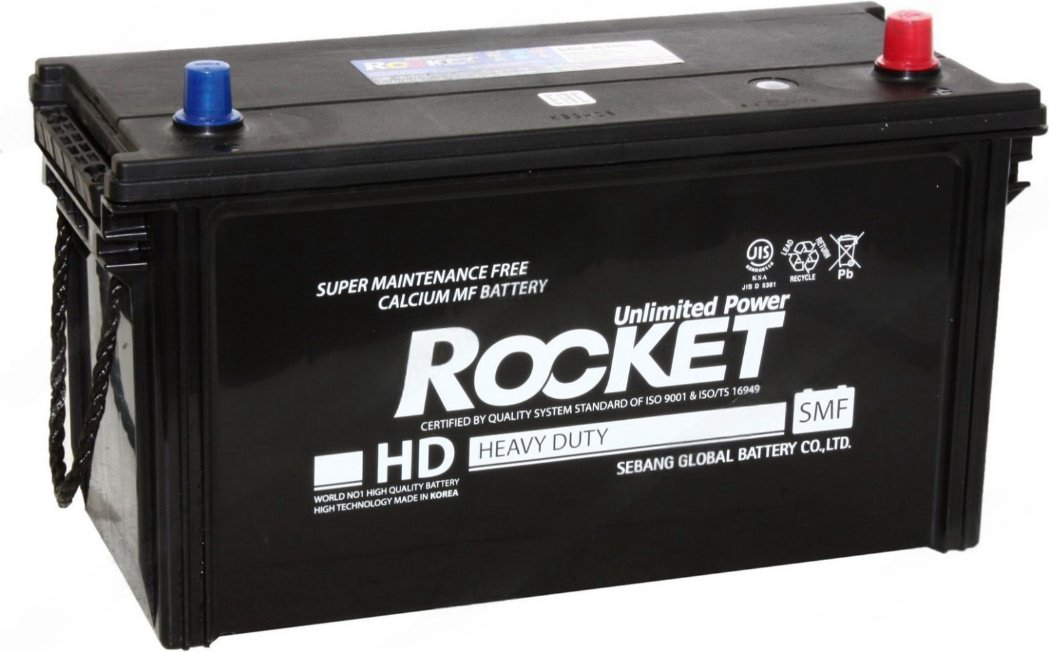 Аккумулятор Rocket 95E41L HD 100 Ач обратная