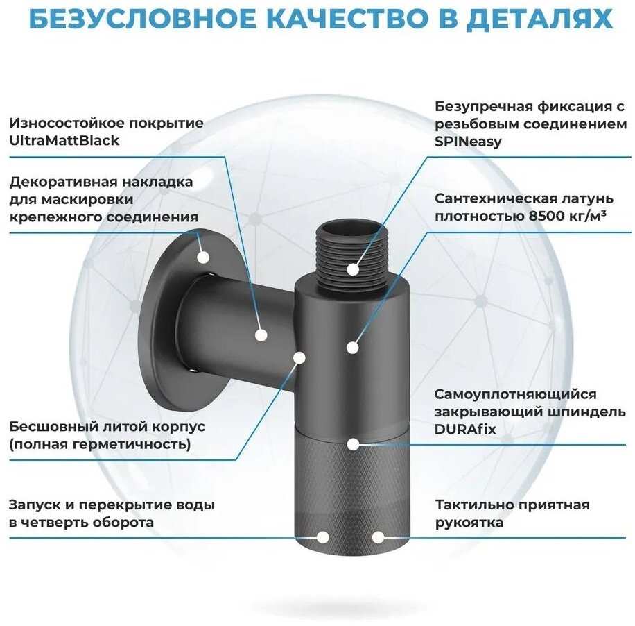 Wellsee набор крепления смесителя для раковины 182147001