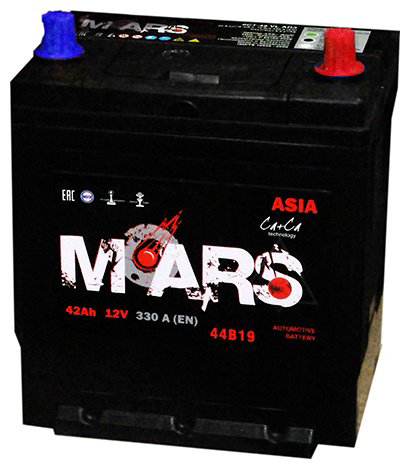 Аккумулятор Mars 00049763 042 VL Тракт Asia e B19L 42 Ач обратная купить,NaN