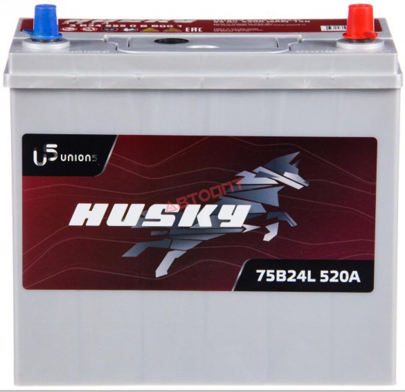 Аккумулятор РЦ-00007142 Husky Asia 55 Ач 75B24L 55 Ач обратная