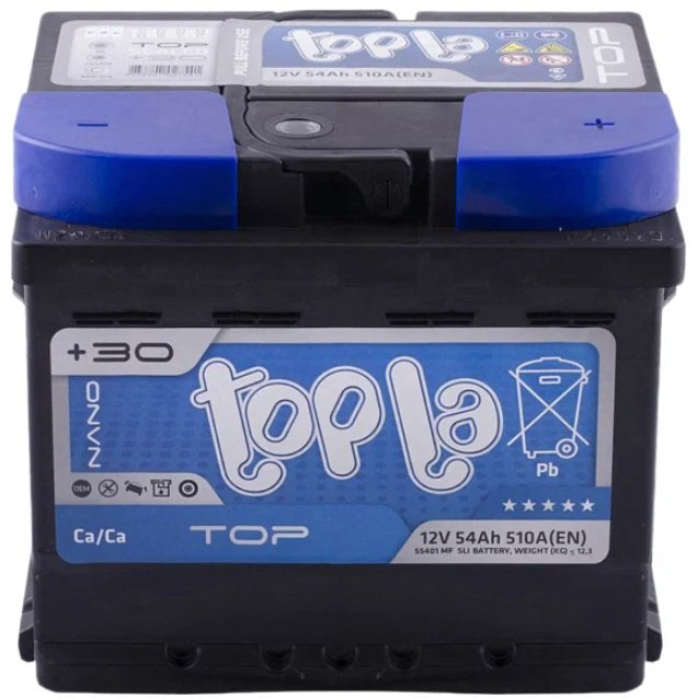 Аккумулятор Topla 00-00004301 Top 55401 SMF e 54 Ач обратная купить,NaN