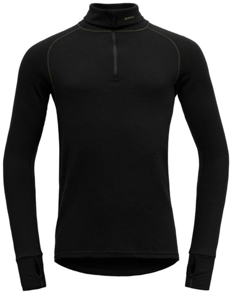 Лонгслив Devold Expedition 155240A-950A 235 Zip Neck черный S  купить,NaN