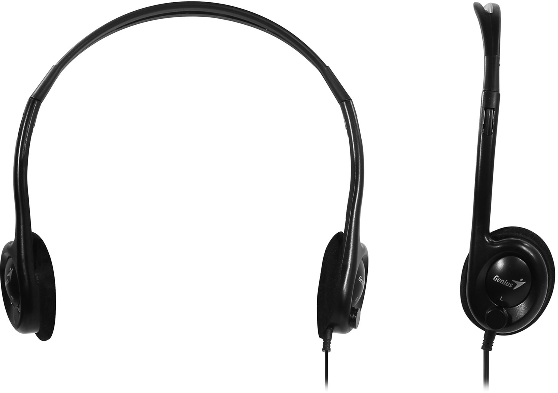 Наушники Genius HS-200C черные купить,NaN
