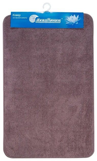 АКВАЛИНИЯ коврик 4650192300141 80x50 см, полиэстер купить,10000
