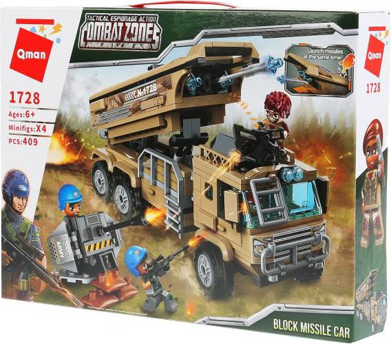 Конструктор Enlighten Brick BLOCK MISSILE CAR, деталей 409 шт купить,NaN