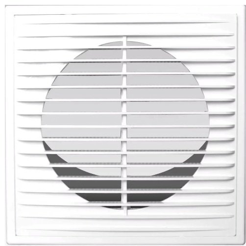Решетка вентиляционная Эра 150х150х29 мм, пластик