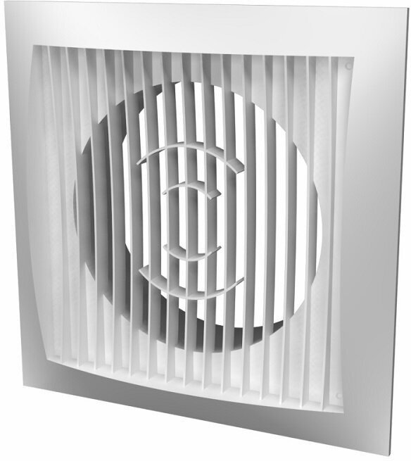 Решетка вентиляционная Эра 150х150х29 мм, пластик