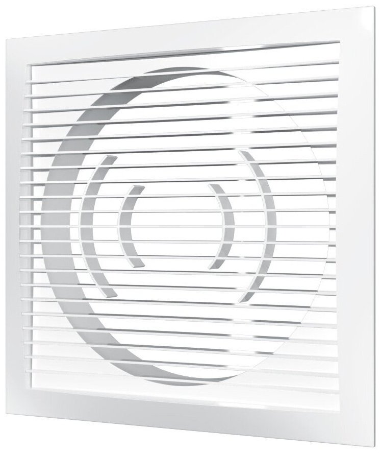 Решетка вентиляционная Эра 150х150х29 мм, пластик