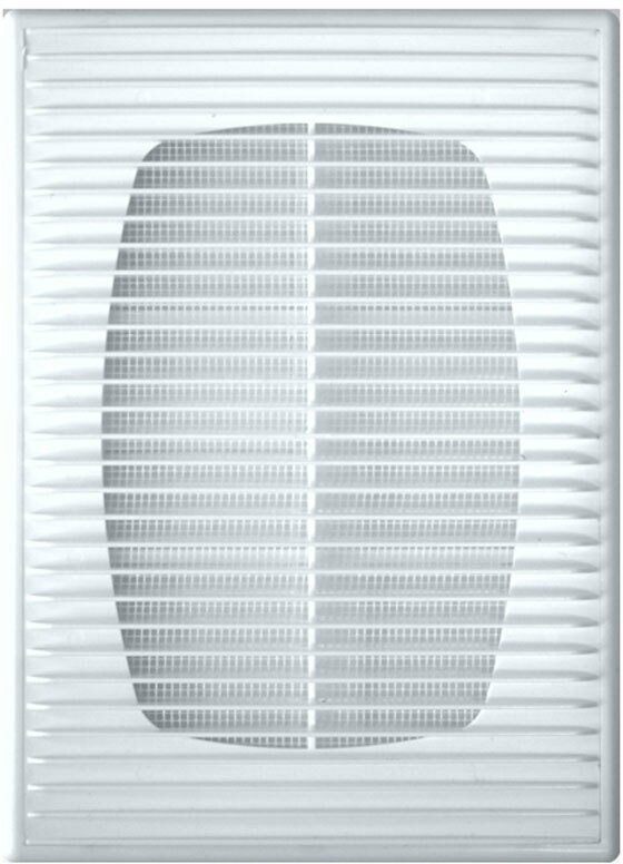 Решетка вентиляционная Эра 185х253х20 мм, пластик