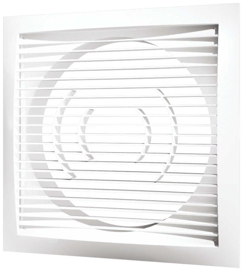 Решетка вентиляционная Эра 200х200х29 мм, пластик