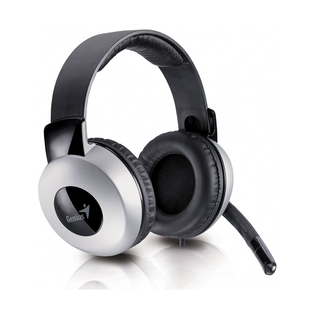Наушники Genius HS-05A серебристо-черные