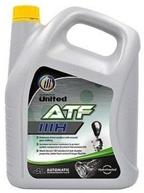 Масло минеральное United Oil ATF DEX III трансмиссионное масло для АКПП 4 л