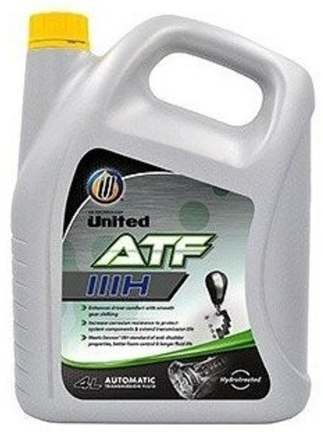 Масло минеральное United Oil ATF DEX III трансмиссионное масло для АКПП 4 л купить,NaN